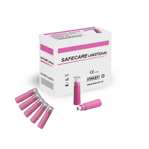 Safecare Pressure Activated Lancets (1) SafeCare Pressure Activated Lancets 21g - Image 1